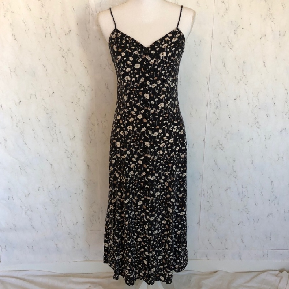 Rampage Button Down Floral Dress